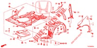 KOTFLUEGEL, VORNE  für Honda CIVIC DIESEL 2.2 S 5 Türen 6 gang-Schaltgetriebe 2013