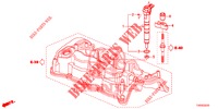 KRAFTSTOFFEINSPRITZUNG (DIESEL) (2.2L) für Honda CIVIC DIESEL 2.2 S 5 Türen 6 gang-Schaltgetriebe 2013