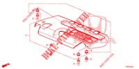MOTORABDECKUNG (DIESEL) (2.2L) für Honda CIVIC DIESEL 2.2 S 5 Türen 6 gang-Schaltgetriebe 2013