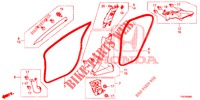 SAEULENZIERSTUECK (LH) für Honda CIVIC DIESEL 2.2 S 5 Türen 6 gang-Schaltgetriebe 2013