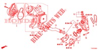 WASSERPUMPE/THERMOSTAT (DIESEL) (2.2L) für Honda CIVIC DIESEL 2.2 S 5 Türen 6 gang-Schaltgetriebe 2013