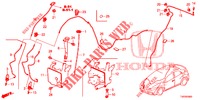 WINDSCHUTZSCHEIBENWASCHER (2D)  für Honda CIVIC DIESEL 2.2 S 5 Türen 6 gang-Schaltgetriebe 2013