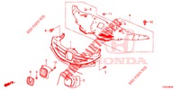 GRILL, VORNE/ZIERLEISTE  für Honda CIVIC 1.8 EXECUTIVE 5 Türen 5 gang automatikgetriebe 2014