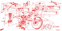 HAUPTBREMSZYLINDER/MASTER POWER (LH) für Honda CIVIC 1.8 EXECUTIVE 5 Türen 5 gang automatikgetriebe 2014