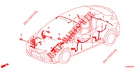 KABELBAUM (4) (LH) für Honda CIVIC 1.8 EXECUTIVE 5 Türen 5 gang automatikgetriebe 2014