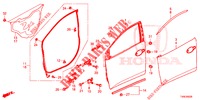 TUERTAFELN, VORNE(2D)  für Honda CIVIC 1.8 EXECUTIVE 5 Türen 5 gang automatikgetriebe 2014