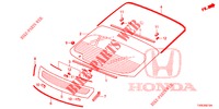 WINDSCHUTZSCHEIBE, VORNE/ HECKFENSTER  für Honda CIVIC 1.8 EXECUTIVE 5 Türen 5 gang automatikgetriebe 2014