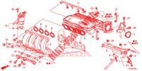 ANSAUGKRUEMMER (1.4L) für Honda CIVIC 1.4 ELEGANCE 5 Türen 6 gang-Schaltgetriebe 2015
