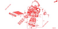 HEIZGEBLAESE (LH) für Honda CIVIC 1.4 ELEGANCE 5 Türen 6 gang-Schaltgetriebe 2015