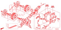 KLIMAANLAGE (COMPRESSEUR) (1.4L) für Honda CIVIC 1.4 ELEGANCE 5 Türen 6 gang-Schaltgetriebe 2015