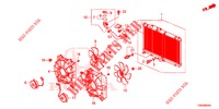 KUEHLER (1.4L) für Honda CIVIC 1.4 ELEGANCE 5 Türen 6 gang-Schaltgetriebe 2015