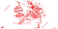 LUFTFILTER (1.4L) für Honda CIVIC 1.4 ELEGANCE 5 Türen 6 gang-Schaltgetriebe 2015