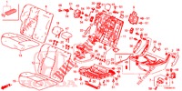 RUECKSITZ/SITZGURT, (D.) für Honda CIVIC 1.4 ELEGANCE 5 Türen 6 gang-Schaltgetriebe 2015