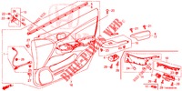 TUERVERKLEIDUNG, VORNE (LH) für Honda CIVIC 1.4 ELEGANCE 5 Türen 6 gang-Schaltgetriebe 2015