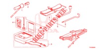 WERKZEUGE/WAGENHEBER  für Honda CIVIC 1.4 ELEGANCE 5 Türen 6 gang-Schaltgetriebe 2015