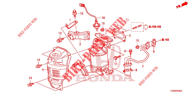 DREHMOMENTWANDLER (1.4L) für Honda CIVIC 1.4 ELEGANCE 5 Türen 6 gang-Schaltgetriebe 2015