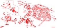 AUTOMATISCHE SPANNVORRICHTUNG (DIESEL) für Honda CIVIC DIESEL 1.6 EXECUTIVE AUDIOLESS 5 Türen 6 gang-Schaltgetriebe 2015
