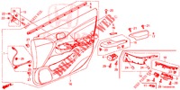 TUERVERKLEIDUNG, VORNE (LH) für Honda CIVIC DIESEL 1.6 EXECUTIVE AUDIOLESS 5 Türen 6 gang-Schaltgetriebe 2015