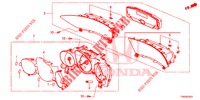 DREHZAHLMESSER  für Honda CIVIC DIESEL 1.6 EXCLUSIVE 5 Türen 6 gang-Schaltgetriebe 2015
