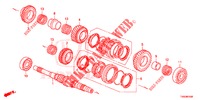 HAUPTWELLE (DIESEL) für Honda CIVIC DIESEL 1.6 EXCLUSIVE 5 Türen 6 gang-Schaltgetriebe 2015