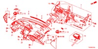 INSTRUMENTENBRETT, OBEN (LH) für Honda CIVIC DIESEL 1.6 EXCLUSIVE 5 Türen 6 gang-Schaltgetriebe 2015