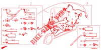 KABELBAUM (3) (LH) für Honda CIVIC DIESEL 1.6 EXCLUSIVE 5 Türen 6 gang-Schaltgetriebe 2015