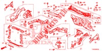 VORDERE TRENNWAND/STIRNWAND  für Honda CIVIC DIESEL 1.6 EXCLUSIVE 5 Türen 6 gang-Schaltgetriebe 2015
