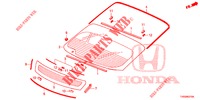 WINDSCHUTZSCHEIBE, VORNE/ HECKFENSTER  für Honda CIVIC DIESEL 1.6 EXCLUSIVE 5 Türen 6 gang-Schaltgetriebe 2015