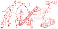 WINDSCHUTZSCHEIBENWASCHER (2D)  für Honda CIVIC DIESEL 1.6 EXCLUSIVE 5 Türen 6 gang-Schaltgetriebe 2015