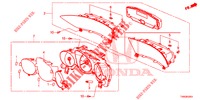 DREHZAHLMESSER  für Honda CIVIC 1.8 EXECUTIVE 5 Türen 5 gang automatikgetriebe 2015