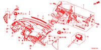 INSTRUMENTENBRETT, OBEN (LH) für Honda CIVIC 1.8 EXECUTIVE 5 Türen 5 gang automatikgetriebe 2015
