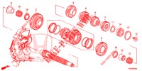NEBENWELLE  für Honda CIVIC 1.8 EXECUTIVE 5 Türen 5 gang automatikgetriebe 2015