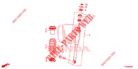 STOSSDAEMPFER HINTEN  für Honda CIVIC 1.8 EXECUTIVE 5 Türen 5 gang automatikgetriebe 2015