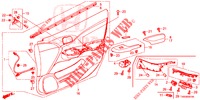 TUERVERKLEIDUNG, VORNE (LH) für Honda CIVIC 1.8 EXECUTIVE 5 Türen 5 gang automatikgetriebe 2015