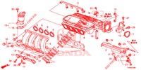 ANSAUGKRUEMMER (1.4L) für Honda CIVIC 1.4 COMFORT 5 Türen 6 gang-Schaltgetriebe 2016