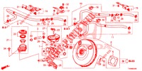 HAUPTBREMSZYLINDER/MASTER POWER (LH) für Honda CIVIC 1.4 COMFORT 5 Türen 6 gang-Schaltgetriebe 2016