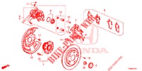 HINTERRAD BREMSTROMMEL  für Honda CIVIC 1.4 COMFORT 5 Türen 6 gang-Schaltgetriebe 2016