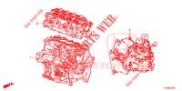 MOTOREINHEIT/GETRIEBE KOMPL. (1.4L) für Honda CIVIC 1.4 COMFORT 5 Türen 6 gang-Schaltgetriebe 2016