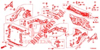 VORDERE TRENNWAND/STIRNWAND  für Honda CIVIC 1.4 COMFORT 5 Türen 6 gang-Schaltgetriebe 2016