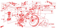 HAUPTBREMSZYLINDER/MASTER POWER (LH) für Honda CIVIC 1.4 ELEGANCE 5 Türen 6 gang-Schaltgetriebe 2016