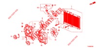 KUEHLER (1.4L) für Honda CIVIC 1.4 ELEGANCE 5 Türen 6 gang-Schaltgetriebe 2016