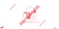 NEBELSCHEINWERFER  für Honda CIVIC 1.4 ELEGANCE 5 Türen 6 gang-Schaltgetriebe 2016