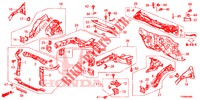 VORDERE TRENNWAND/STIRNWAND  für Honda CIVIC 1.4 ELEGANCE 5 Türen 6 gang-Schaltgetriebe 2016