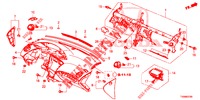 INSTRUMENTENBRETT, OBEN (LH) für Honda CIVIC 1.4 S 5 Türen 6 gang-Schaltgetriebe 2016