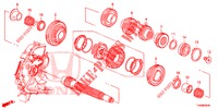 NEBENWELLE  für Honda CIVIC 1.4 S 5 Türen 6 gang-Schaltgetriebe 2016