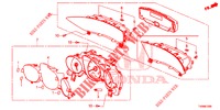 DREHZAHLMESSER  für Honda CIVIC DIESEL 1.6 EXECUTIVE NAVI EDITION X 5 Türen 6 gang-Schaltgetriebe 2016