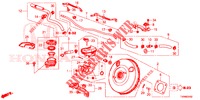 HAUPTBREMSZYLINDER/MASTER POWER (DIESEL) (LH) für Honda CIVIC DIESEL 1.6 EXECUTIVE NAVI EDITION X 5 Türen 6 gang-Schaltgetriebe 2016