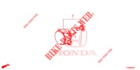 NEBELSCHEINWERFER  für Honda CIVIC DIESEL 1.6 EXECUTIVE NAVI EDITION X 5 Türen 6 gang-Schaltgetriebe 2016