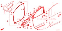 TUERTAFELN, VORNE(2D)  für Honda CIVIC DIESEL 1.6 EXECUTIVE NAVI EDITION X 5 Türen 6 gang-Schaltgetriebe 2016