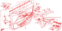 TUERVERKLEIDUNG, VORNE (LH) für Honda CIVIC DIESEL 1.6 EXECUTIVE NAVI EDITION X 5 Türen 6 gang-Schaltgetriebe 2016